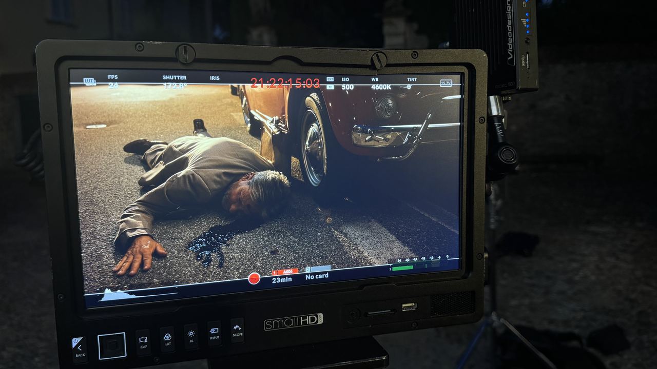 Camera body closeup