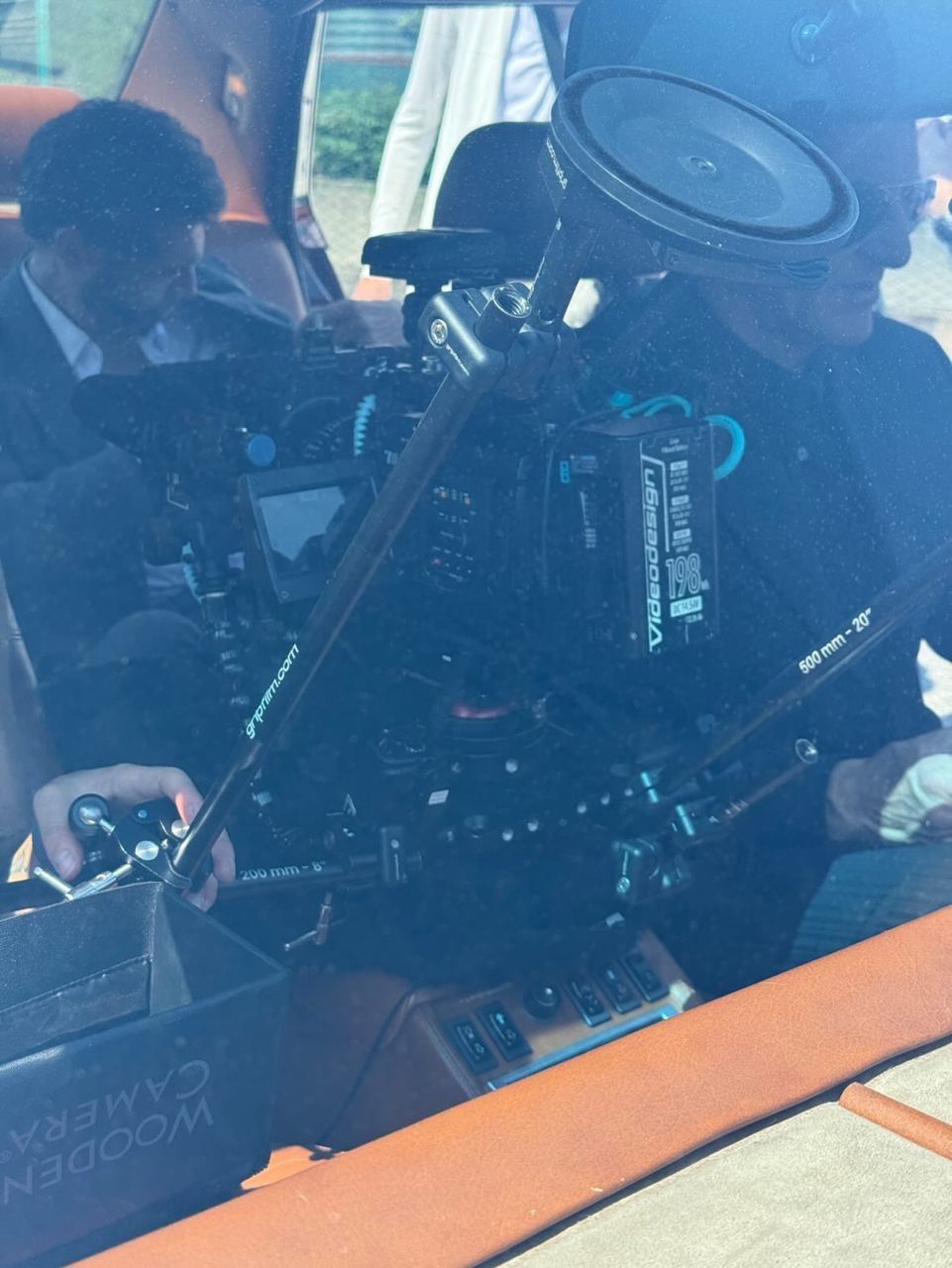 Camera gimbal motion blur