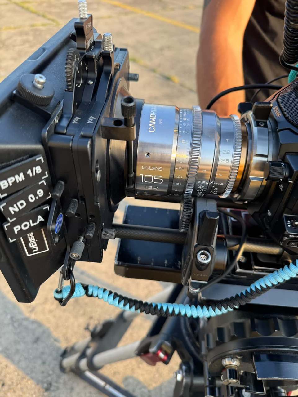 Cinema lens detail