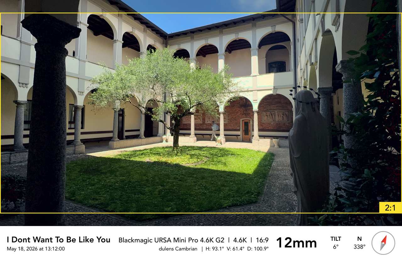 Cloister courtyard reference