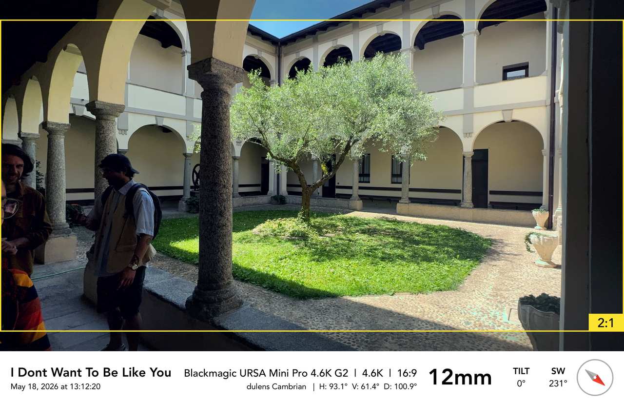 Cloister courtyard reference