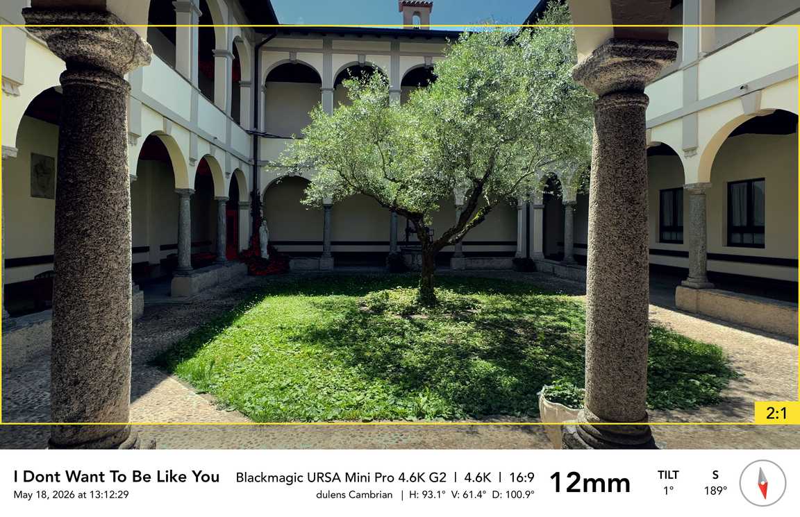 Cloister courtyard reference