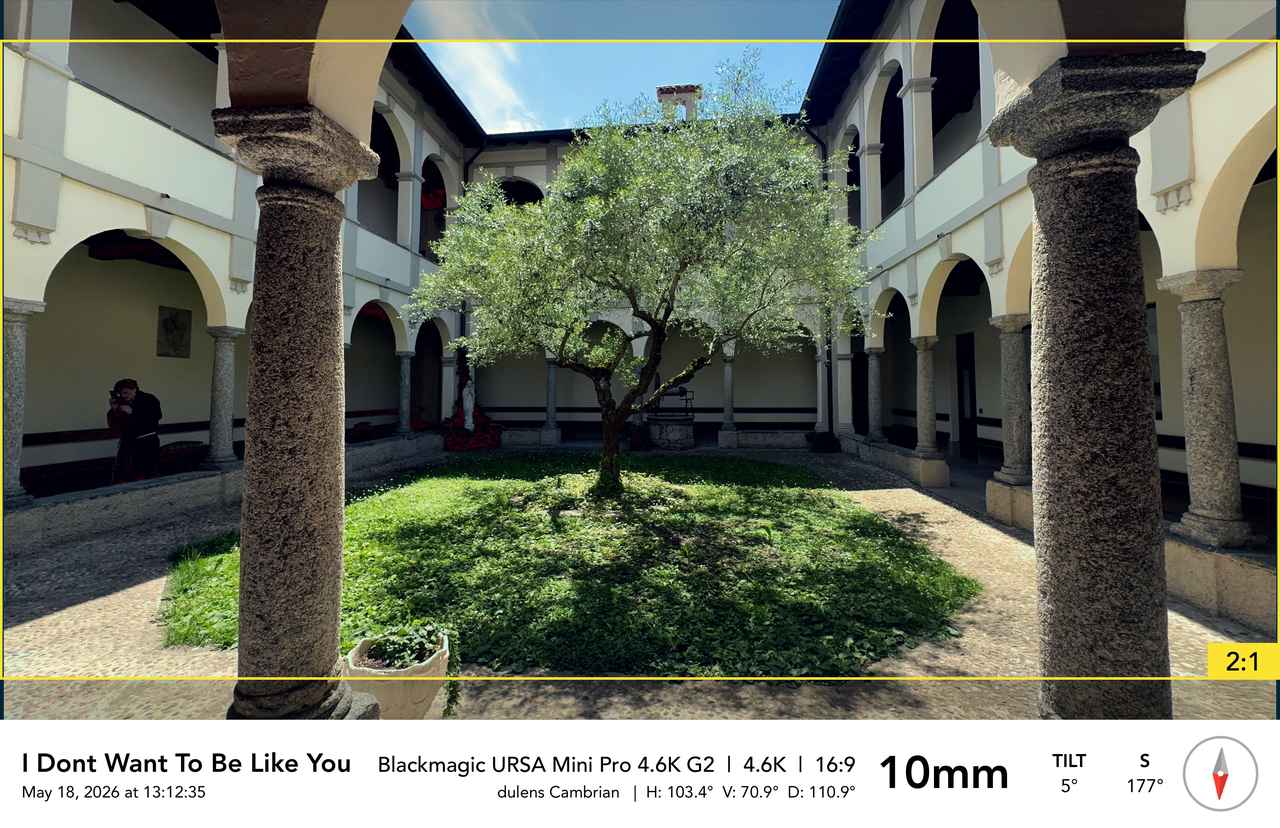 Cloister courtyard reference