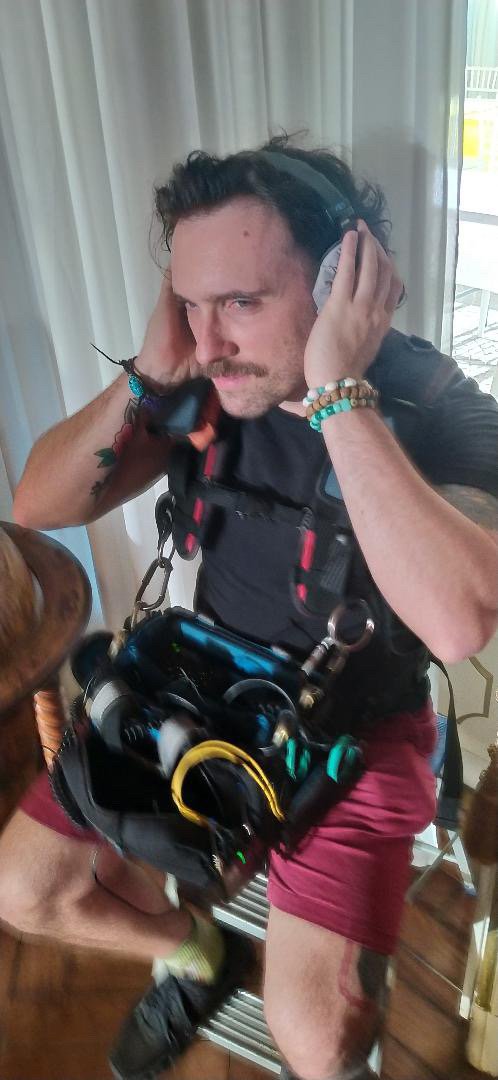 Sound recordist headphones