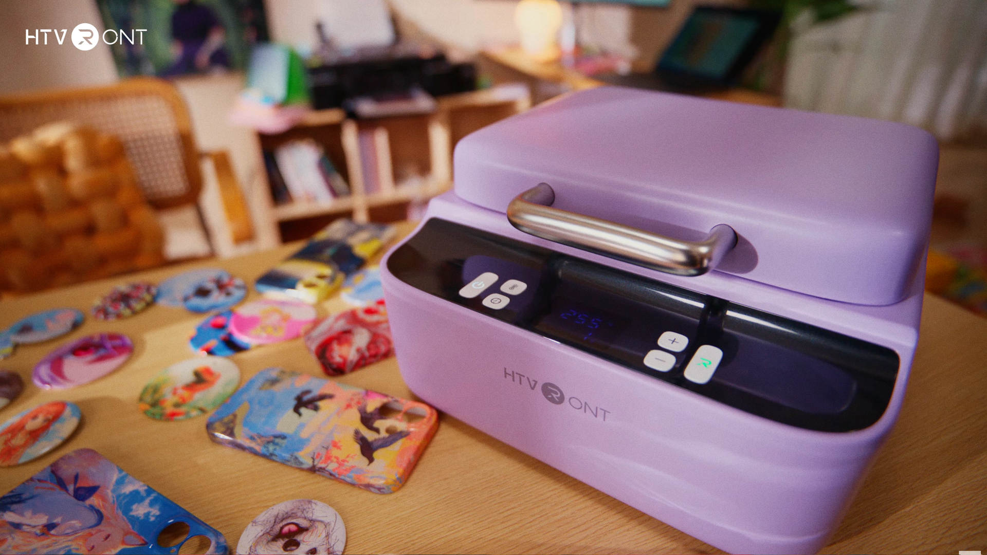 Heat Press for Home DIY  -  still