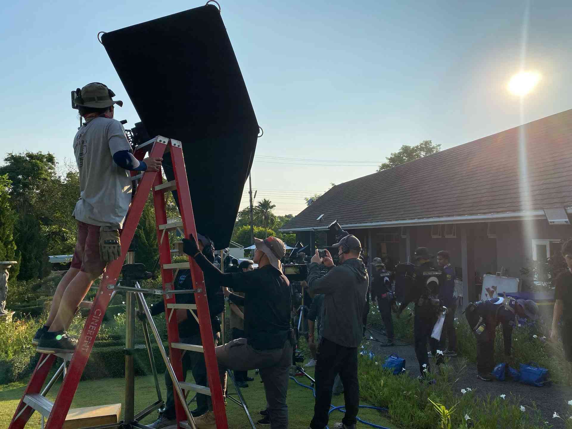 Smart Lawnmower  -  Product Launch Film  -  behind the scenes 9 of 29